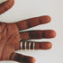 Men's Half Round Band in Silver